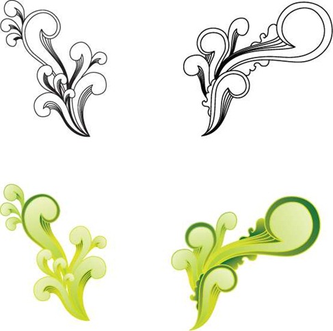 Swirls Vector