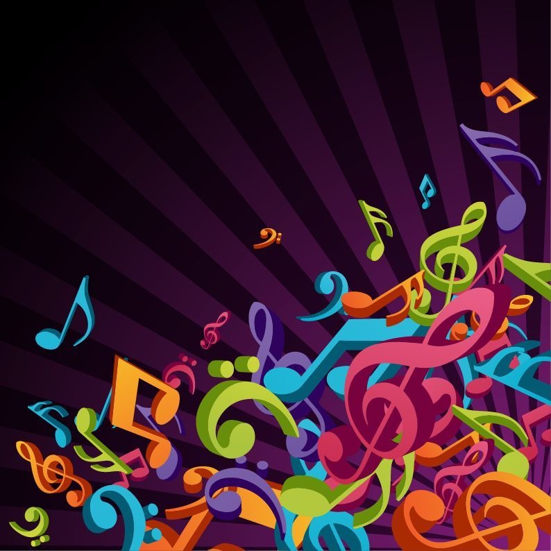 free clipart music backgrounds - photo #1