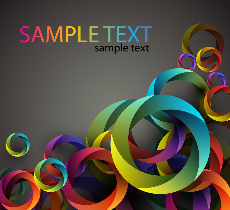 Abstract Colorful Background Vector Graphic | Free Vector Graphics
