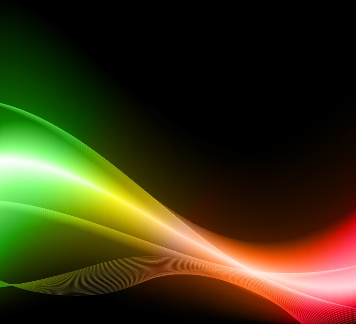 Colorful Light Wave Dark Background | Free Vector Graphics | All Free ...